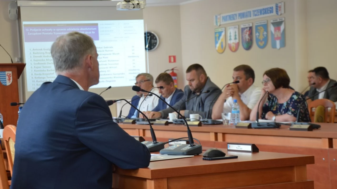Wotum zaufania i absolutorium dla zarządu powiatu
