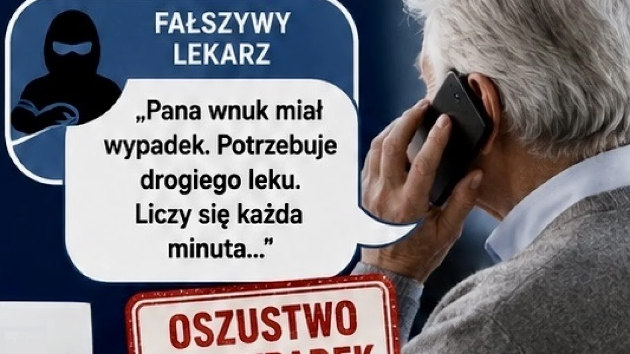 Rozmawiajmy z seniorami o oszustwach. 88-latek stracił 70 tysięcy złotych!