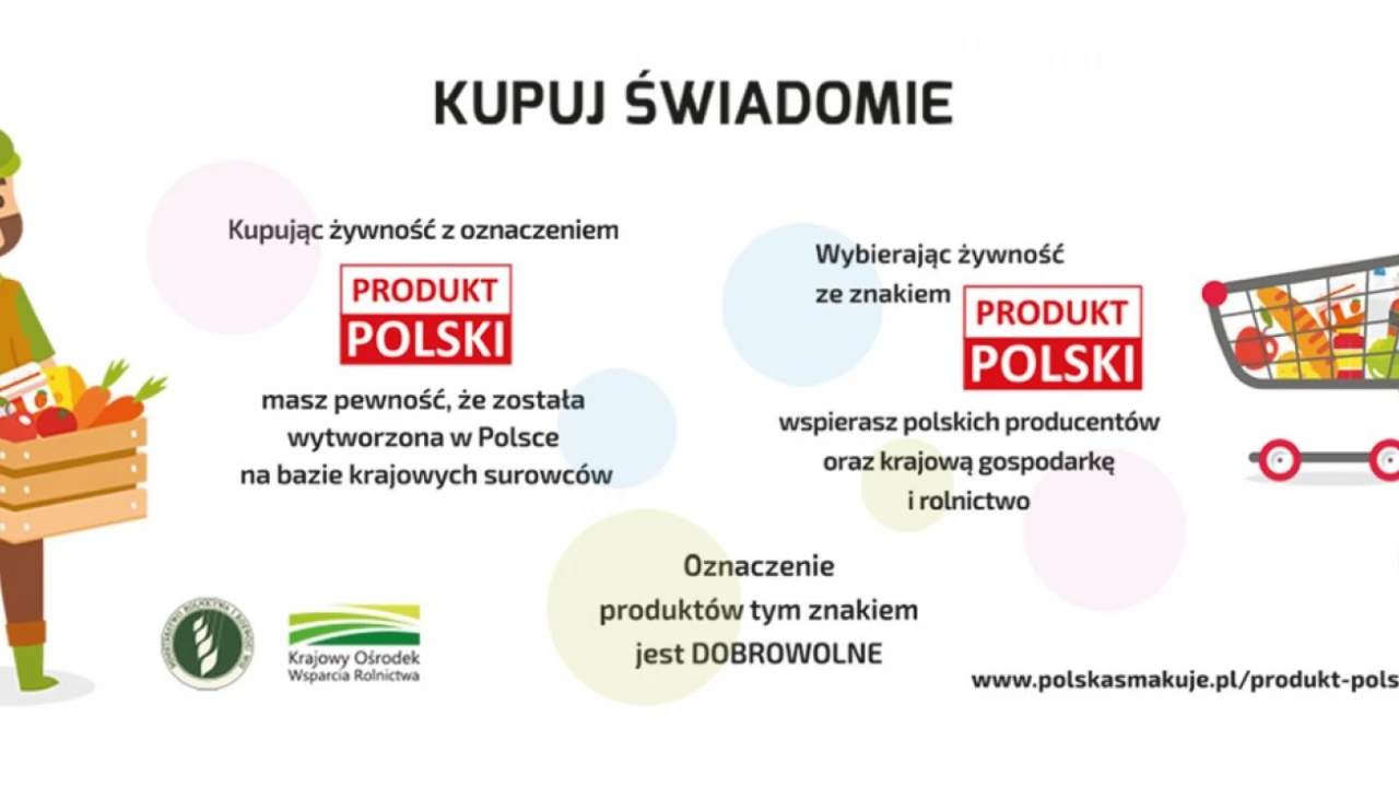 Ruszyła akcja. Resort rolnictwa zachęca do kupowania polskich produktów
