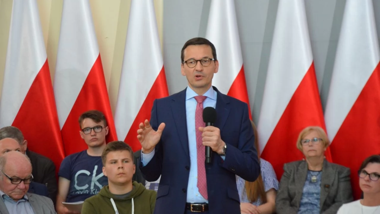 Mateusz Morawiecki w Pelplinie. Zapytaliśmy o Most Tczewski