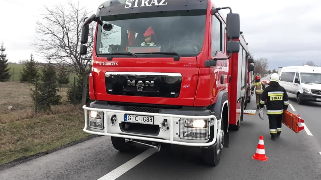 Wypadki, kolizje, pożary - tym zajmowali się strażacy