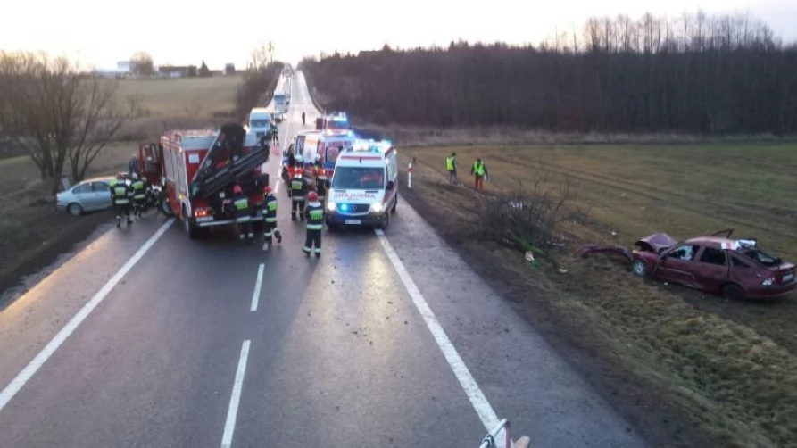 Wypadek w Miłobądzu