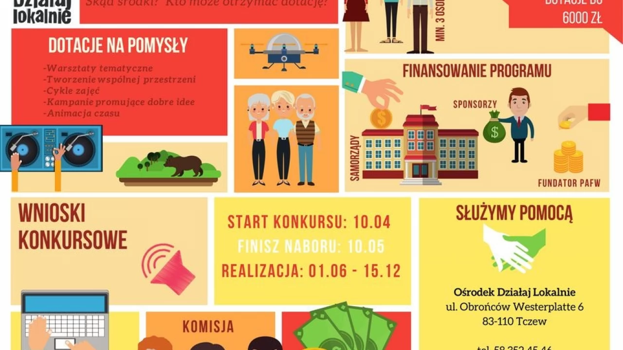 Kolejna edycja programu Działaj Lokalnie ruszyła