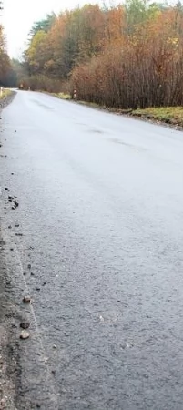 Droga z Opalenia do Nowej Karczmy doczekała się remontu