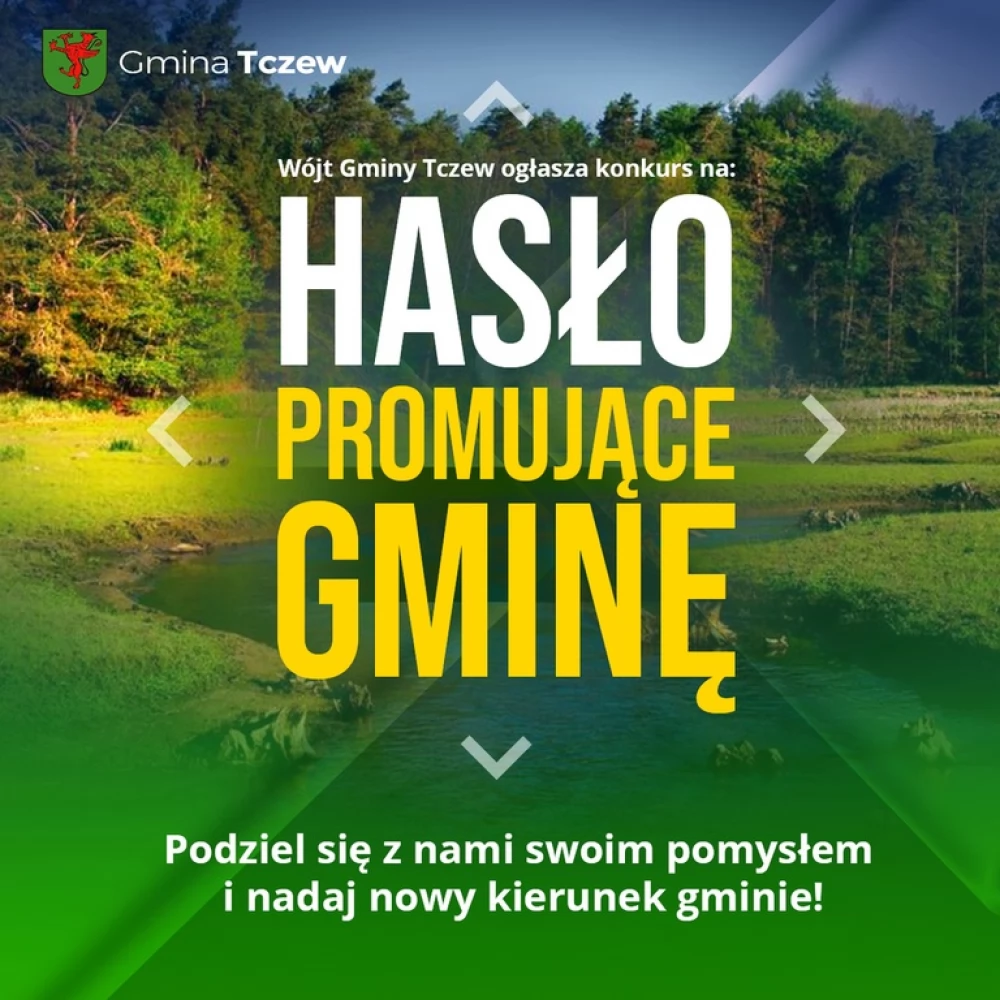 Konkurs na hasło promujące Gminę Tczew!