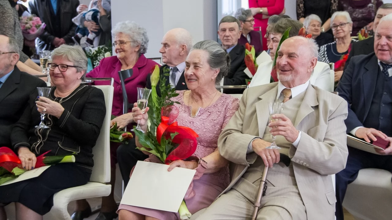Nawet 60 lat razem! Jubilaci nagrodzeni