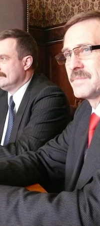 Od lewej: Adam Burczyk, Mirosław Pobłocki, Zenon Drewa