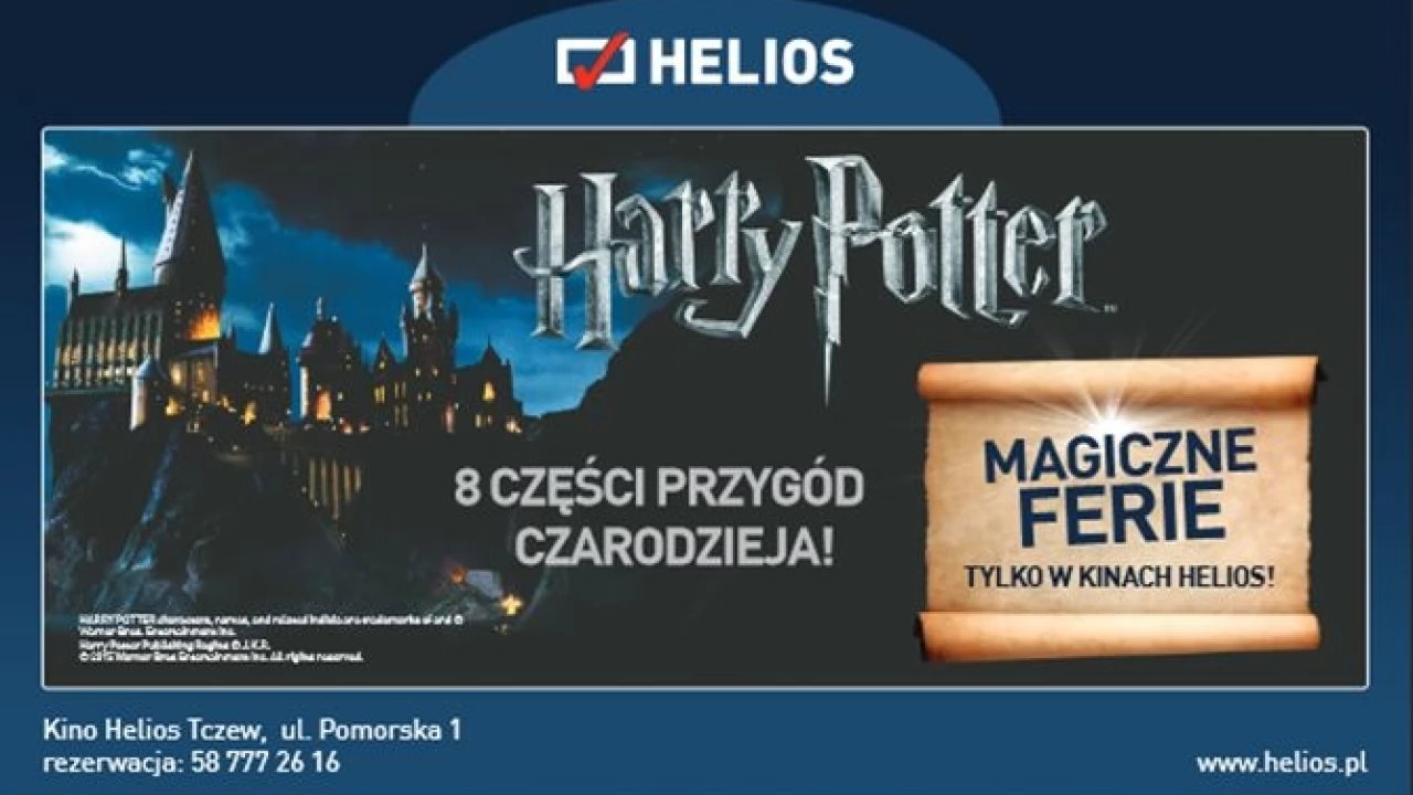 Magiczne Ferie z Harrym Potterem w kinie Helios