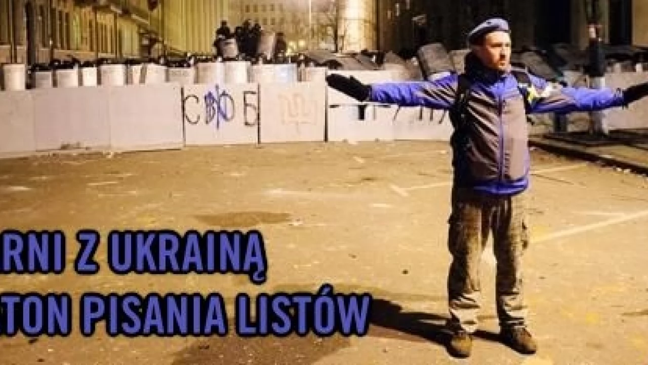 PILNA AKCJA: "Solidarni z Ukrainą" - Maraton pisania listów Amnesty International