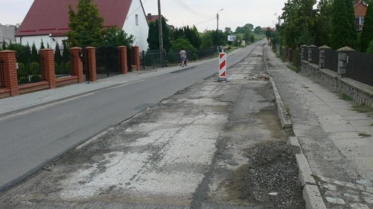 Trwają prace na ul. Głowackiego