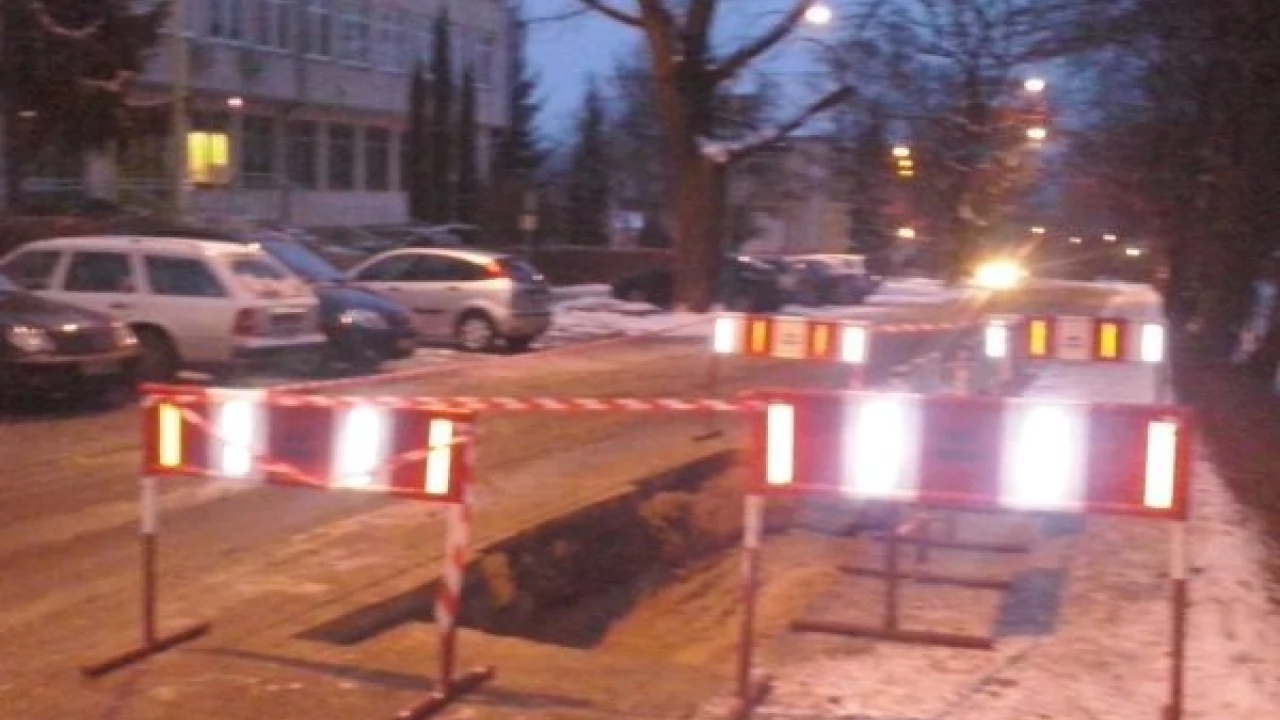 Mróz sprawcą awarii wodociągów