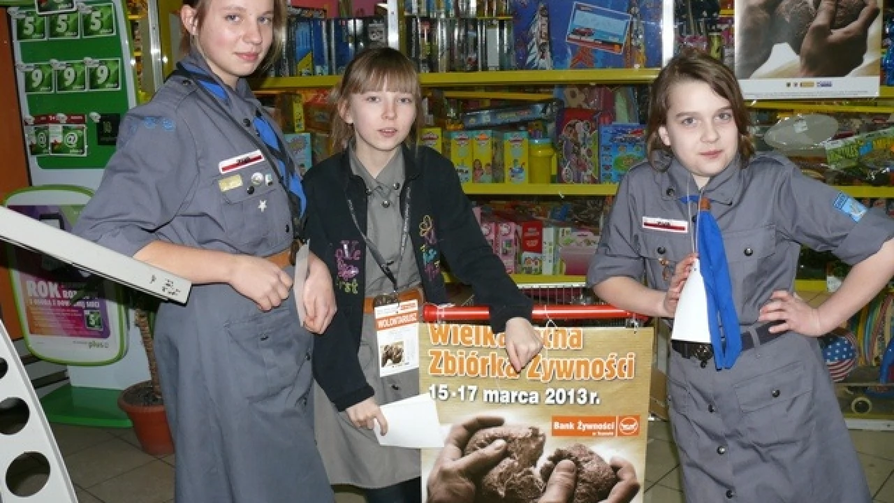W Gniewie zebrali 950 kg żywności