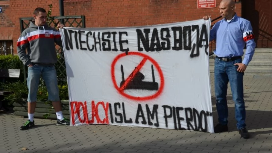 Antyimigrancka manifestacja w Tczewie