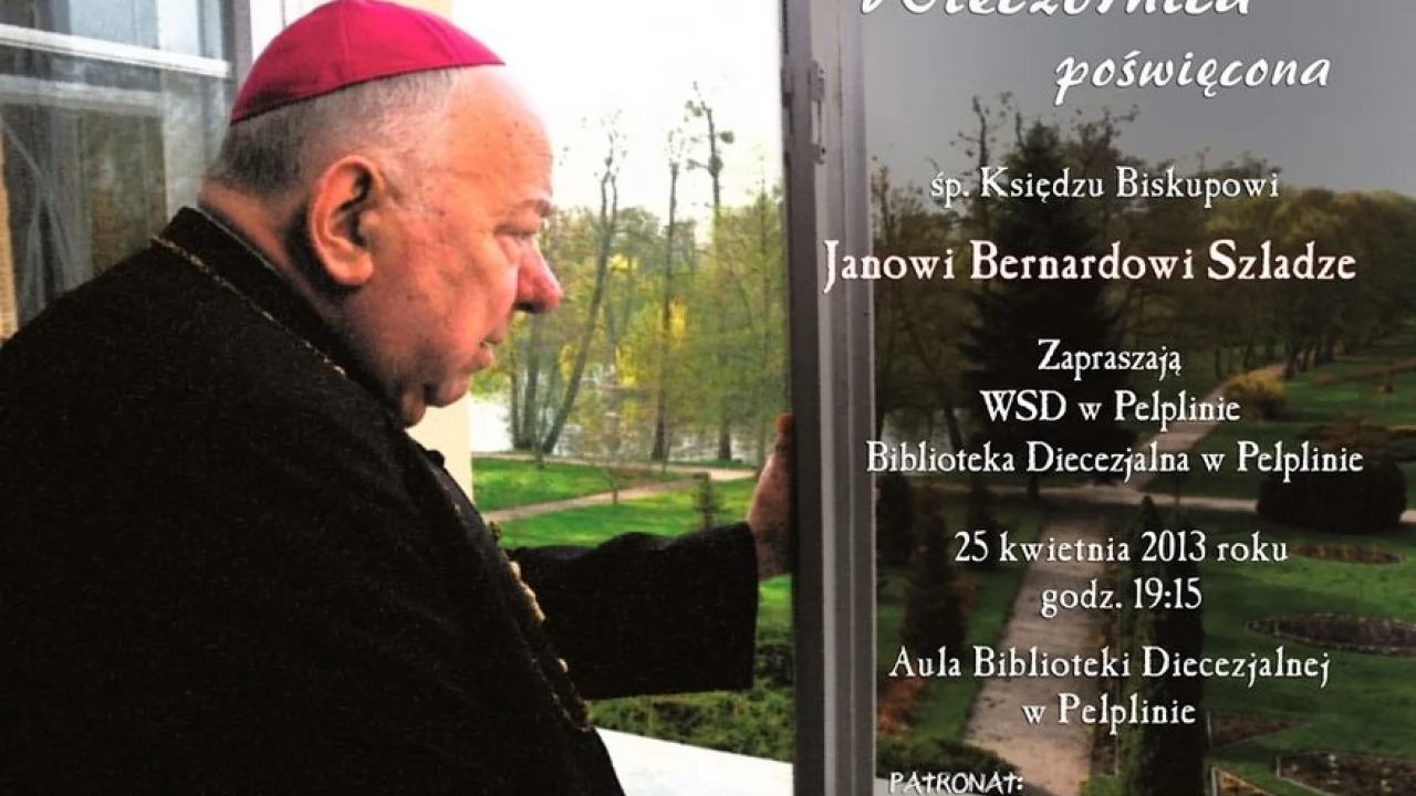 Dzisiaj pierwsza rocznica śmierci bp. Jana Bernarda Szlagi