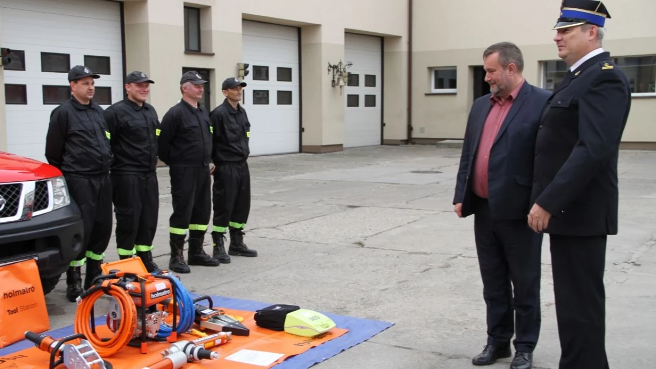 Nowy sprzęt dla tczewskich strażaków - ochotników