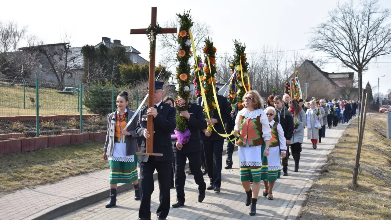 Tłumy wiernych na Kociewskiej Niedzieli Palmowej