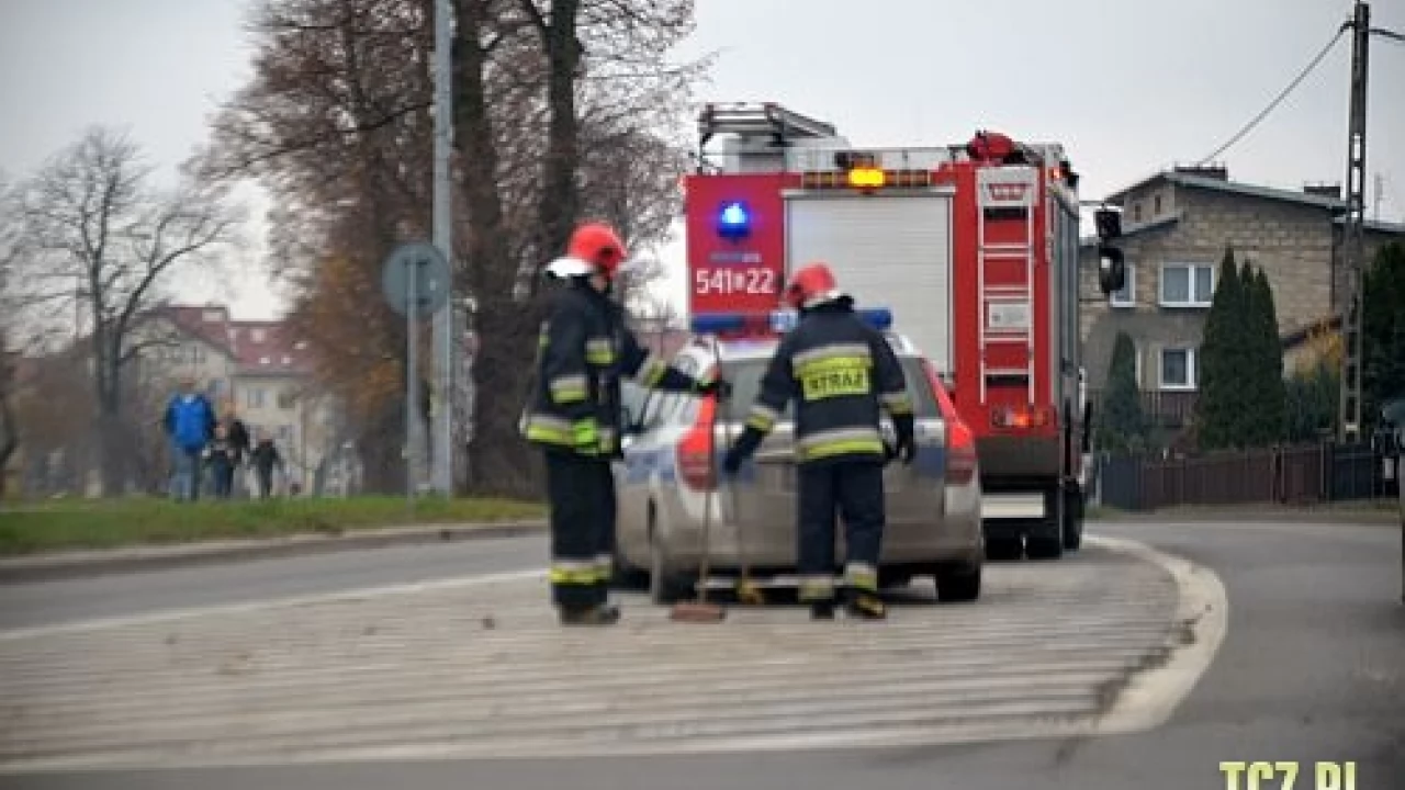 Kolizja na skrzyżowaniu ulic Zygmunta Starego i Jagiellońskiej