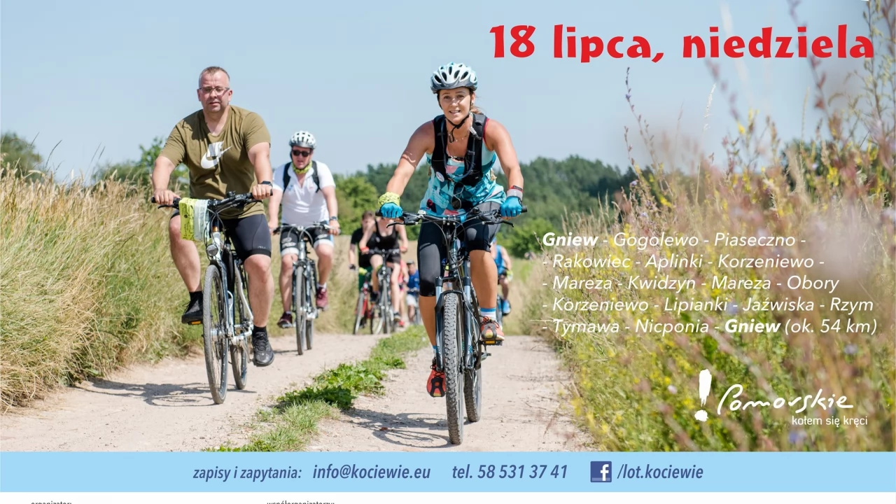 7. Kociewsko-Powiślański Rajd Rowerowy zbliża się wielkimi krokami
