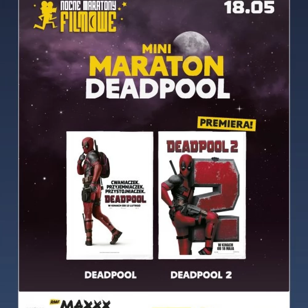 Mini Maraton DEADPOOL w kinach Helios!