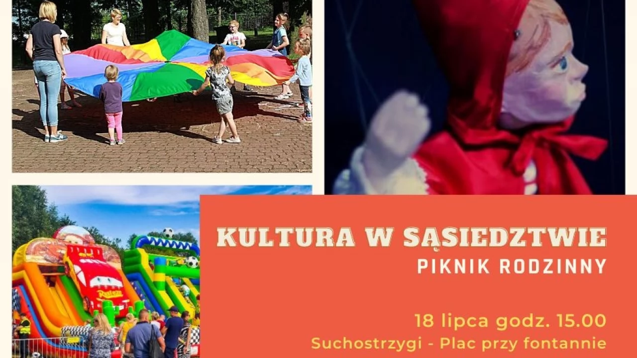 Kultura w sąsiedztwie. Piknik rodzinny na Suchostrzygach