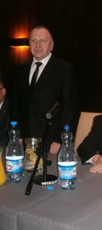 Od prawej - Bogdan Borusewicz, Adam Kucharek i Włodzimierz Mroczkowski