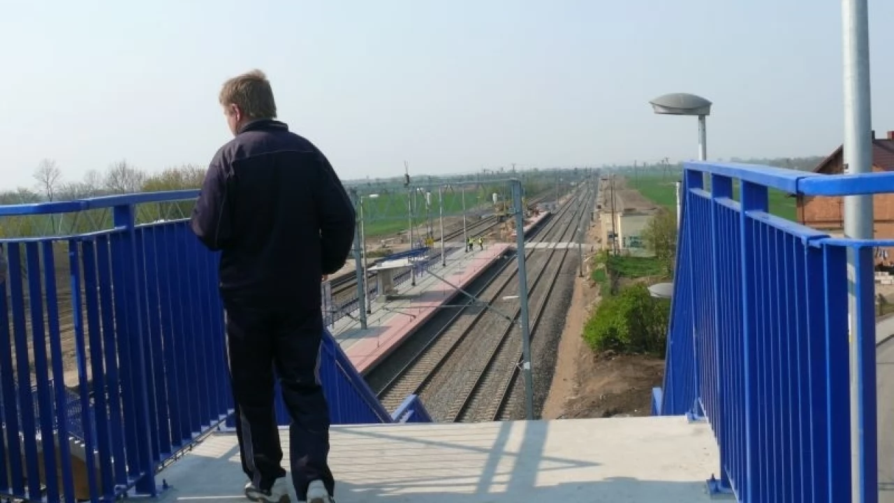 Mały Miłobądz. Egipskie ciemności w okolicy torów