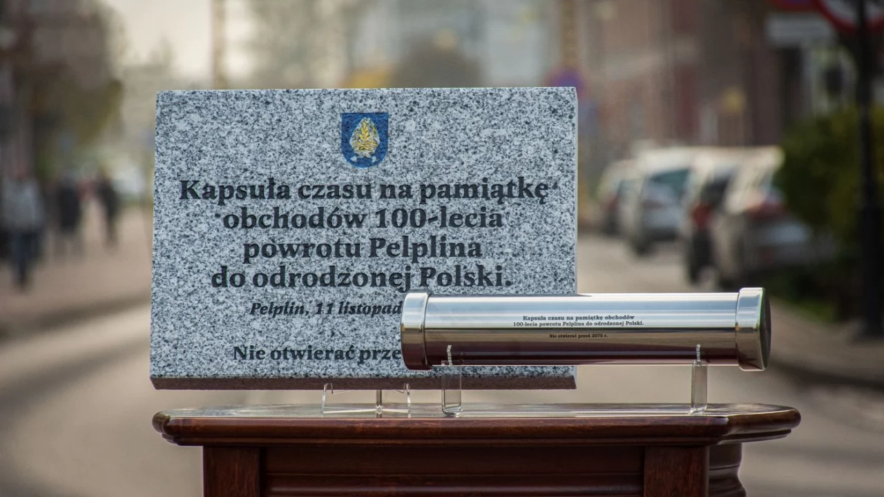 11 listopada w Pelplinie zakopana zostanie kapsuła czasu