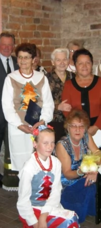 Pamiątkowe zdjęcie z burmistrz