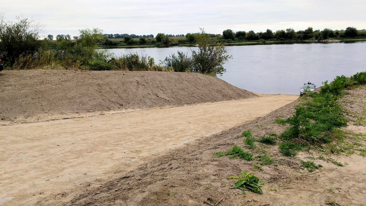Nowy slip nad Wisłą gotowy