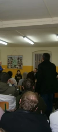 Sala dawnej szkoły była wypełniona po brzegi