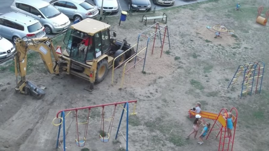 Budowa śmietnika na Suchostrzygach