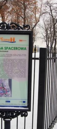 Tablica na tyłach CKiS