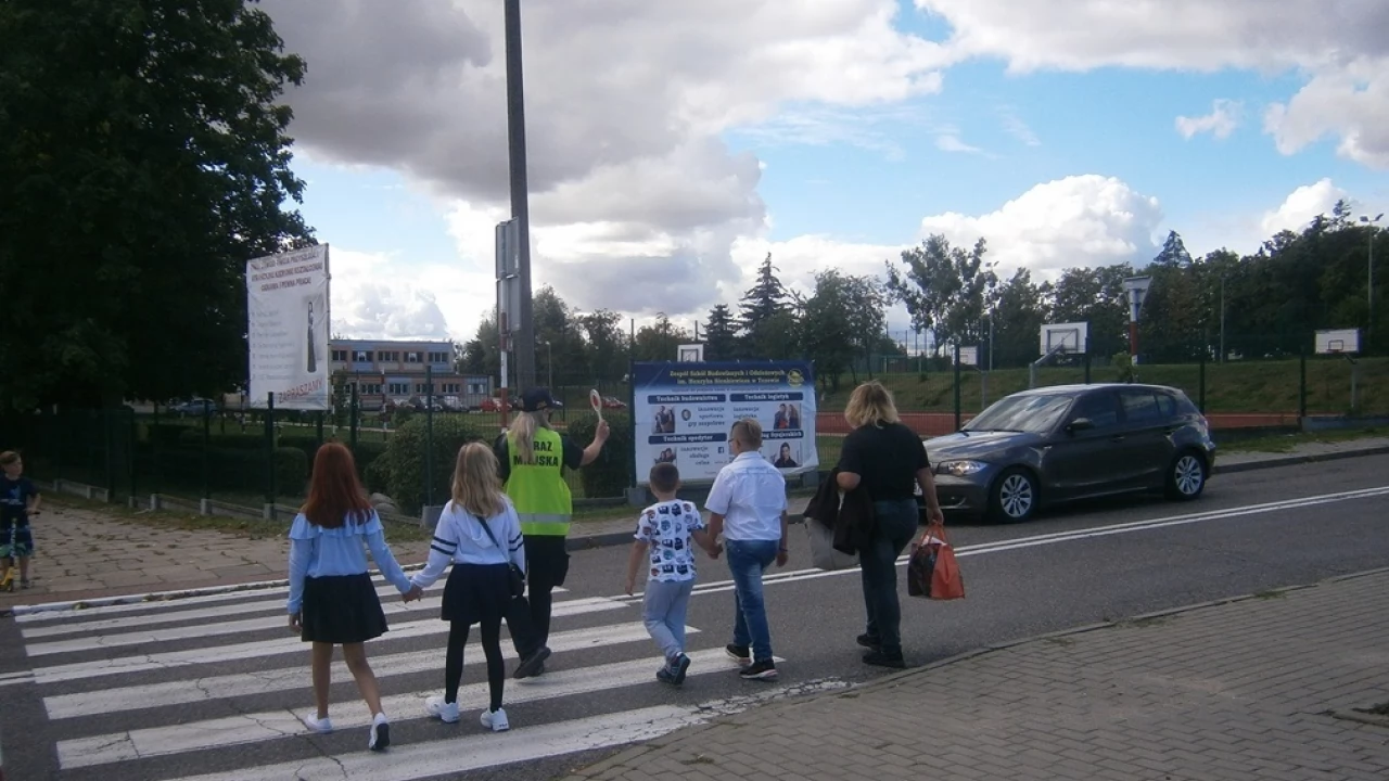 Trwają działania "Bezpieczna droga do szkoły"