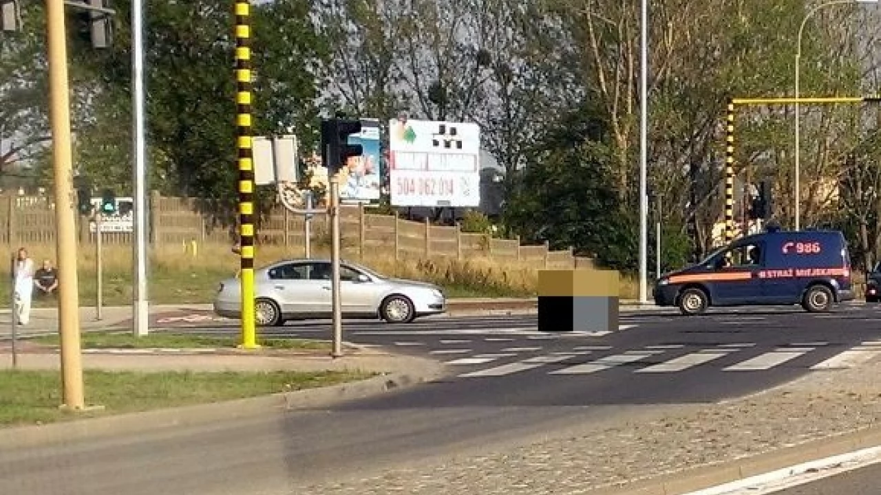29-letni rowerzysta zginął pod kołami samochodu