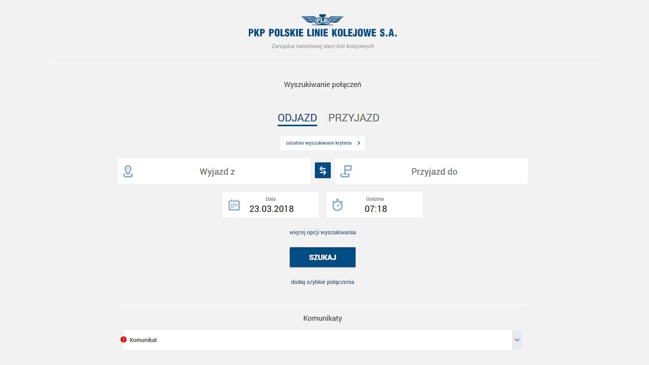 Nowa odsłona Portalu Pasażera
