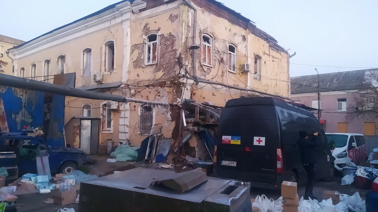Tczew dla Ukrainy wciąż pomaga, dotarł 20 km od linii frontu