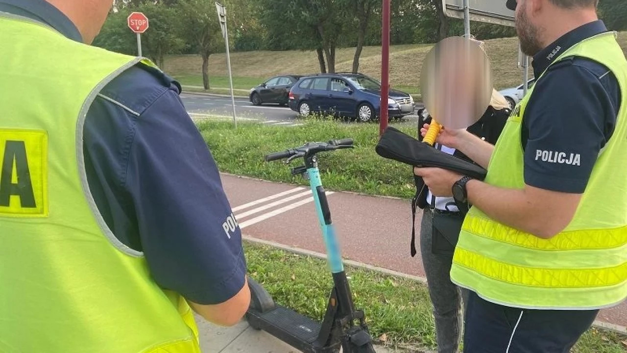 W środę wielka akcja policji - użytkownicy hulajnóg na celowniku