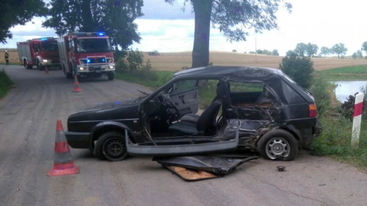 Niespokojna niedziela na drogach. Dwa wypadki na terenie powiatu