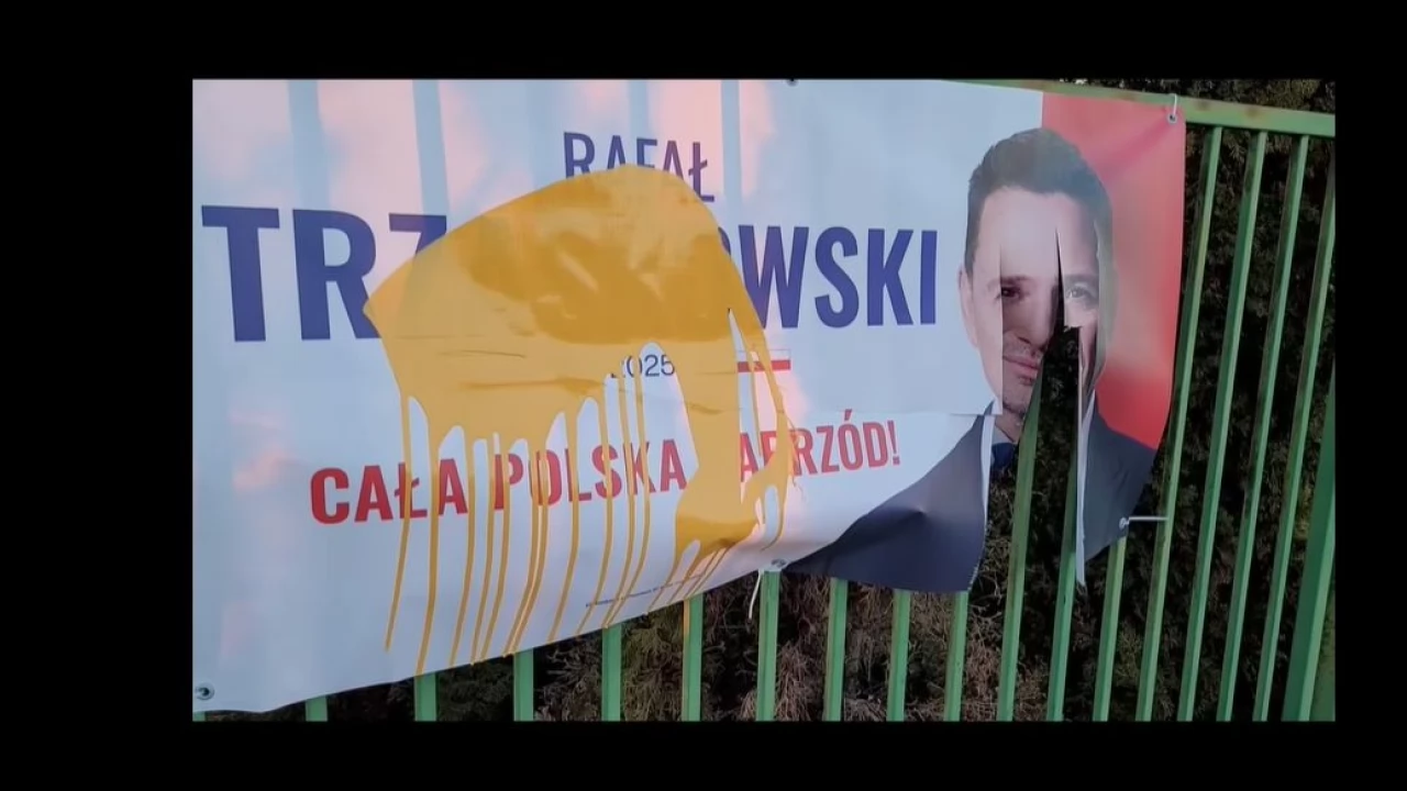 Poniszczone banery wyborcze. To może mieć konsekwencje karne