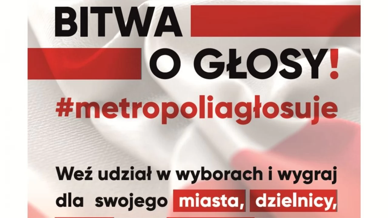 Metropolia głosuje! Miasta, gminy i dzielnice OMGGS ścigają się o najwyższą frekwencję