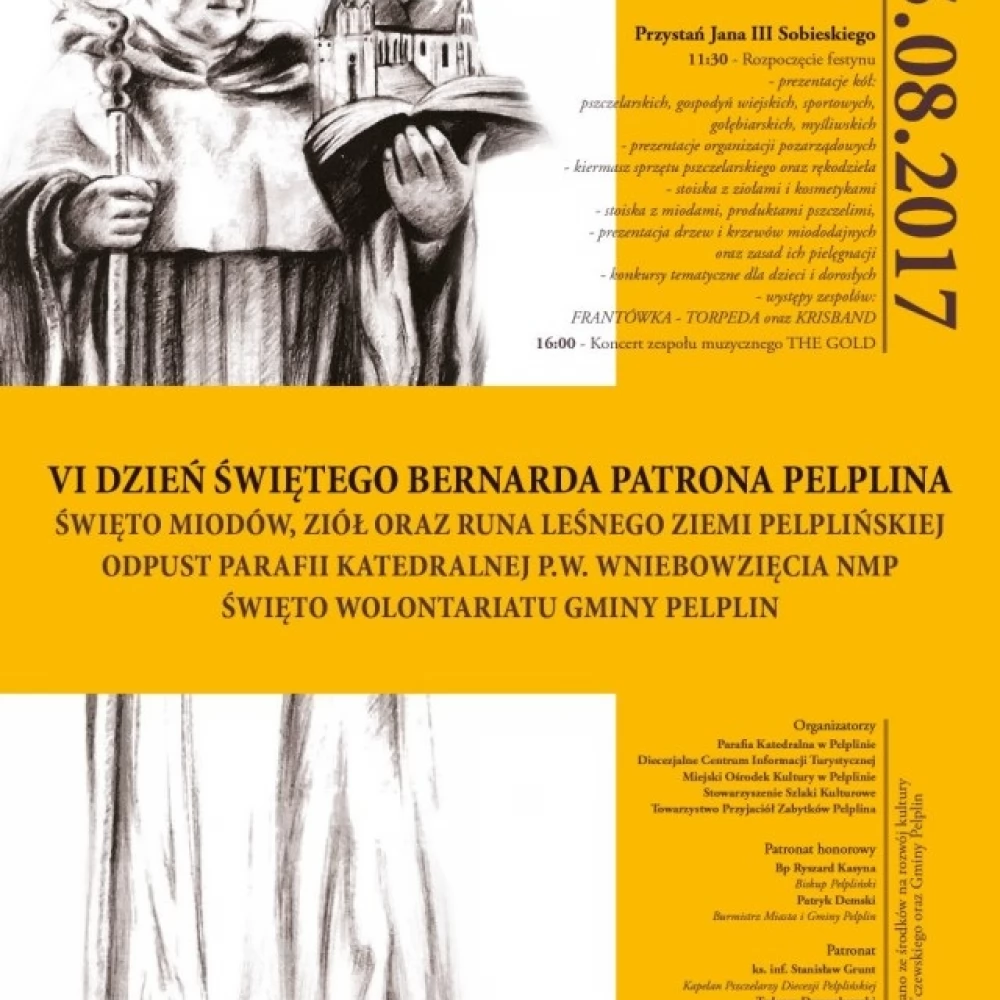Pelplin zaprasza na święto patrona miasta
