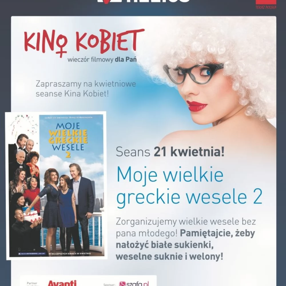 Wielkie wesele bez pana młodego - kolejne Kino Kobiet