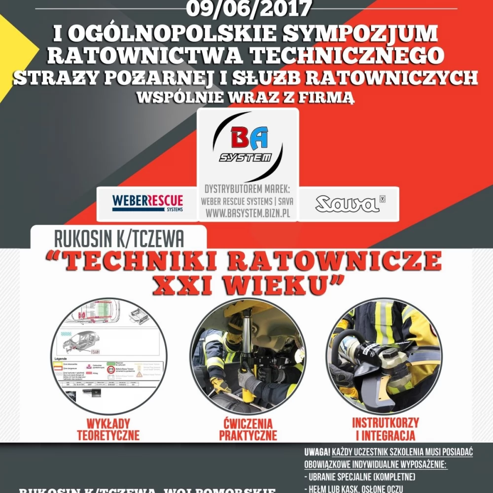 I Ogólnopolskie sympozjum ratownictwa technicznego Straży Pożarnej