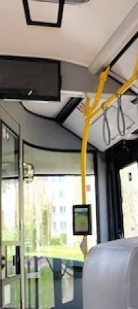 W autobusach testowany jest system informacji pasażerskiej
