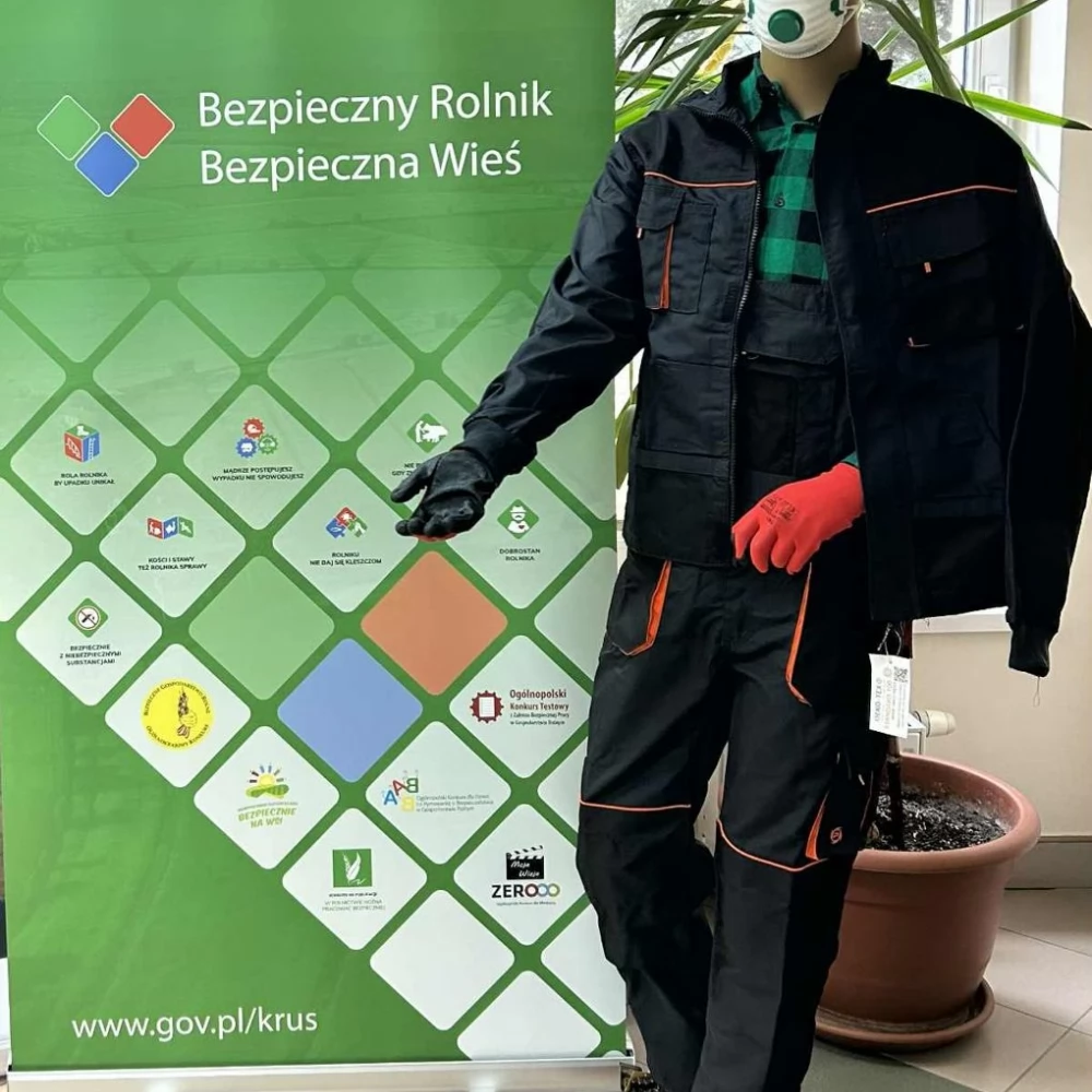 KRUS przypomina - odzież ochronna to podstawa!