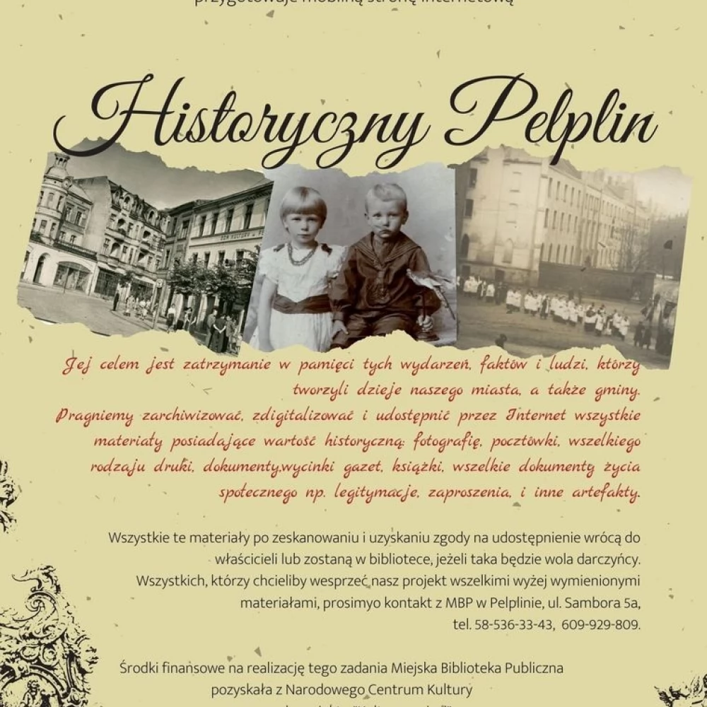 "Historyczny Pelplin". Przeniosą historię do sieci
