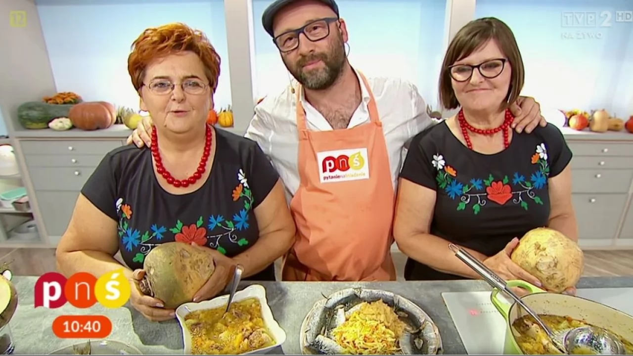 Kociewianki gotowały w telewizyjnym programie "Pytanie na śniadanie"