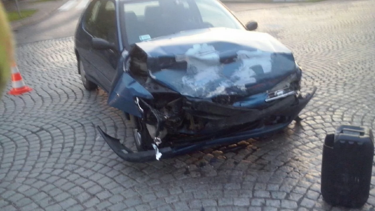 Wypadek na 1. Maja. Są ranni