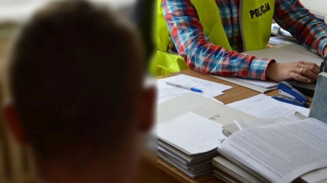 Na trzech kołach, po pijaku, z kradzionym paliwem uciekał przed policją