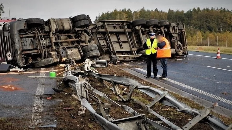 Wypadek na A1